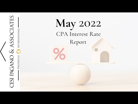 May 2022 CPA Interest Rate Report