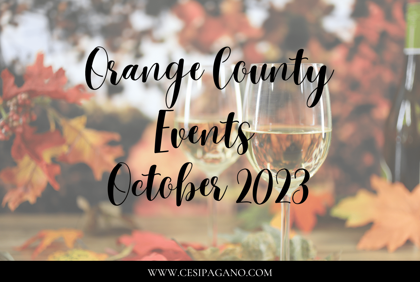 Orange County Events October 2023