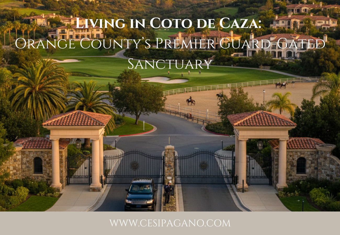 Living in Coto de Caza: Orange County’s Premier Guard-Gated Sanctuary